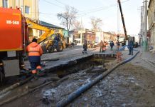 В Пензе ограничили движение на улице Суворова