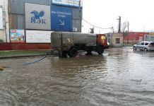 В Пензе залило несколько улиц