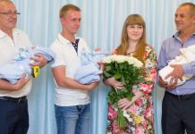 Тройное счастье: в пензенском перинатальном центре чествовали тройню 