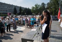 В Заречном состоялся митинг против пенсионной реформы