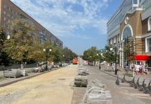 В Пензе завершился ремонт теплосети на двух участках улицы Московской