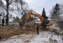 Освободившиеся территории от сноса домов засеют травой