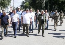 Олег Мельниченко посетил город Токмак Запорожской области