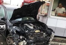 В ДТП на Проспекте Победы пострадали три автомобиля. ВИДЕО