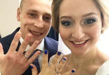 Свадьба Аблязина: первое фото из загса