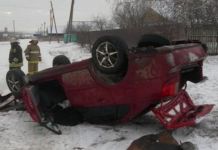 В Пензенской области перевернулась Chevrolet Lacetti