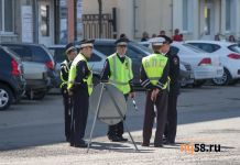В Пензе на улице Урицкого ограничили движение