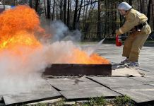 В Заречном состоялись соревнования юных пожарных