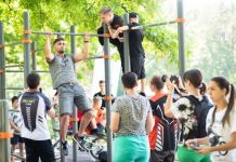 В Заречном прошли вторые соревнования по воркауту