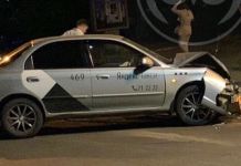 На Куйбышева произошло жесткое столкновение двух иномарок