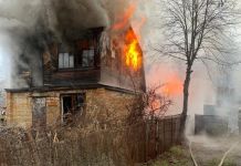 В Пензенском районе произошел пожар в СНТ «Ландыш»
