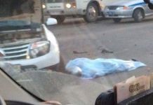 В Пензе мотоциклист на бешеной скорости врезался во внедорожник. ВИДЕО