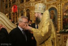 Губернатор в Рождество помолился об удаче для пензенской земли