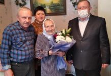 В Пензе ветерана ВОВ поздравили со 100-летием 
