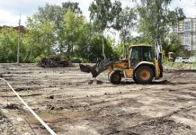 В Пензе на улице Ново-Казанской создают новый сквер