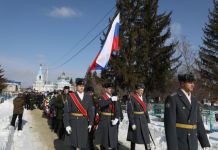 В Кузнецке простились с военнослужащим Михаилом Афанасовым, погибшим на Украине