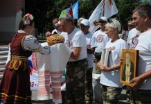 Зареченцы завершили автопробег «Дорогой отцов»