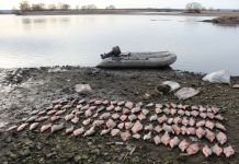 В Пензе у браконьеров изъяли около трех километров рыболовных сетей