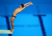 Пензенский спортсмен Максим Малофеев участвует в Первенстве мира по прыжкам в воду в Киеве 