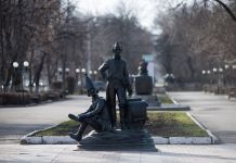 В Пензе дезинфицируют скверы и остановки