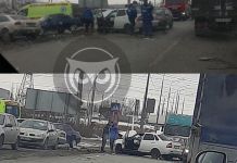  В  районе Севера  в Пензе столкнулись пять машин