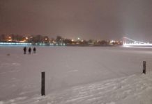 Соцсети: В Пензе дети прыгали на неокрепшем льду на Суре