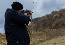 Пензенских охранников учат сбивать беспилотники Пензенских охранников учат сбивать беспилотники