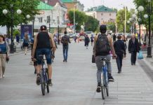 В Пензе на большинстве улиц нет условий для велодорожек