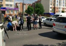 В Пензе водитель легковушки сбил трех девочек