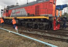 В Пензе поезд сошел с рельсов