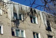 ﻿﻿﻿Пензенские дома обросли сосульками 