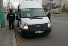 В Пензе оштрафовали водителей и пассажиров без масок 