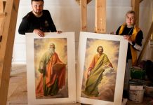 Семья художников из Заречного расписывает Спасский собор в Пензе