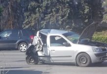 В Пензе на проспекте Победы столкнулись 4 автомобиля.ВИДЕО