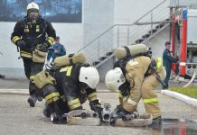 В Заречном прошли соревнования пожарных