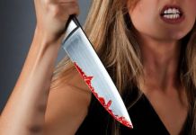 В Заречном супруга ударила мужа кухонным ножом