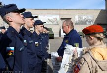 Первая группа пензенских призывников отправилась в Ленинградскую область