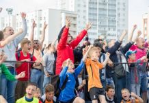 Пензенцы могут посмотреть трансляцию матча Россия-Египет на Юбилейной площади 