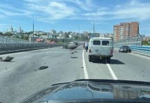 ДТП на Измайловском мосту парализовало движение в центре Пензы