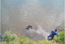 Жители области утопили угнанный автомобиль