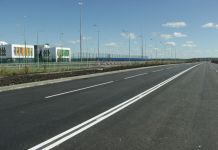 В Спутнике к новой школе строят современную автомагистраль