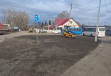 На конечной автобуса №25 оборудовали разворотную площадку