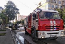 В МЧС прокомментировали ЧП с горящей иномаркой на Горького