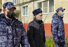 В Пензе росгвардейцы патрулируют улицы города