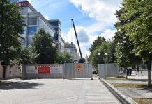 На Московской восстановят плитку после ремонта теплосетей