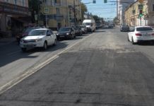 В Пензе на Суворова до конца сентября восстановят дорогу согласно нормативам