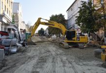 На улице Московской завершается переустройство инженерных сетей