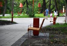 Работы в парке Белинского завершат в сентябре