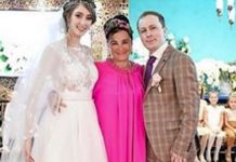 ﻿Зареченскую гимнастку на свадьбе поздравила Ирина Винер