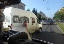 Маршрутка №4 попала в ДТП в центре Пензы
